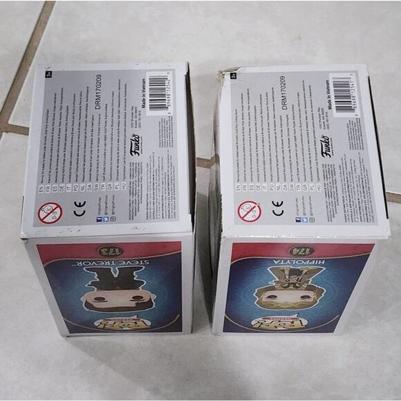 POP! Heroes Hippolyta DC Comics Funko Wonder Woman Steve Trevor Funko Pop - Picture 6 of 9